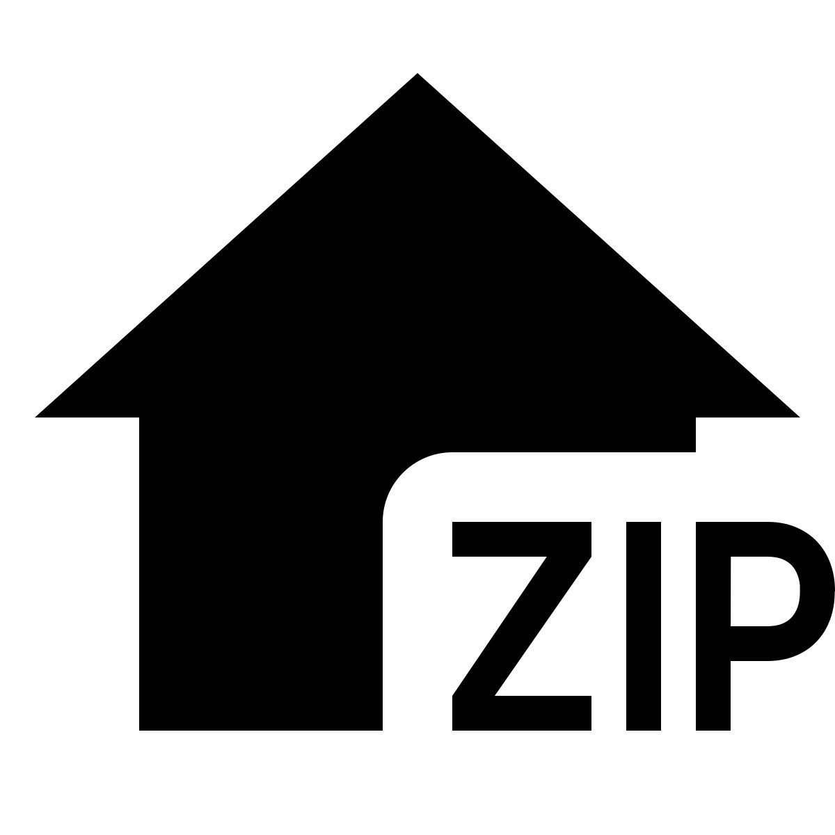 material filled style cerniera lampo icon