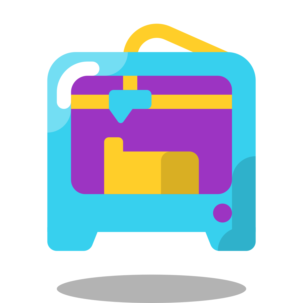 arcade style 3d printer icon