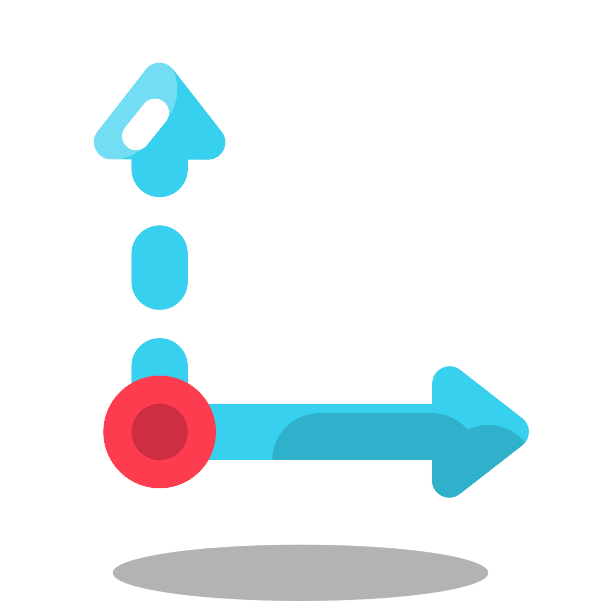arcade style abscissa icon