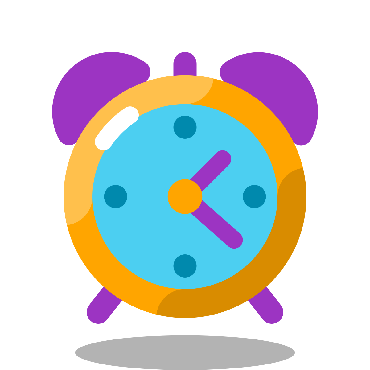 arcade style alarm clock icon