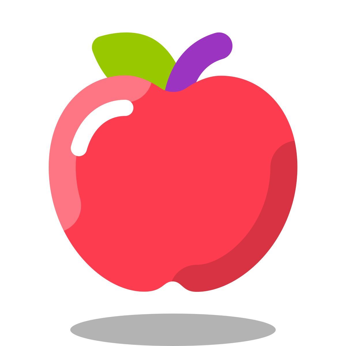 arcade style apple fruit icon