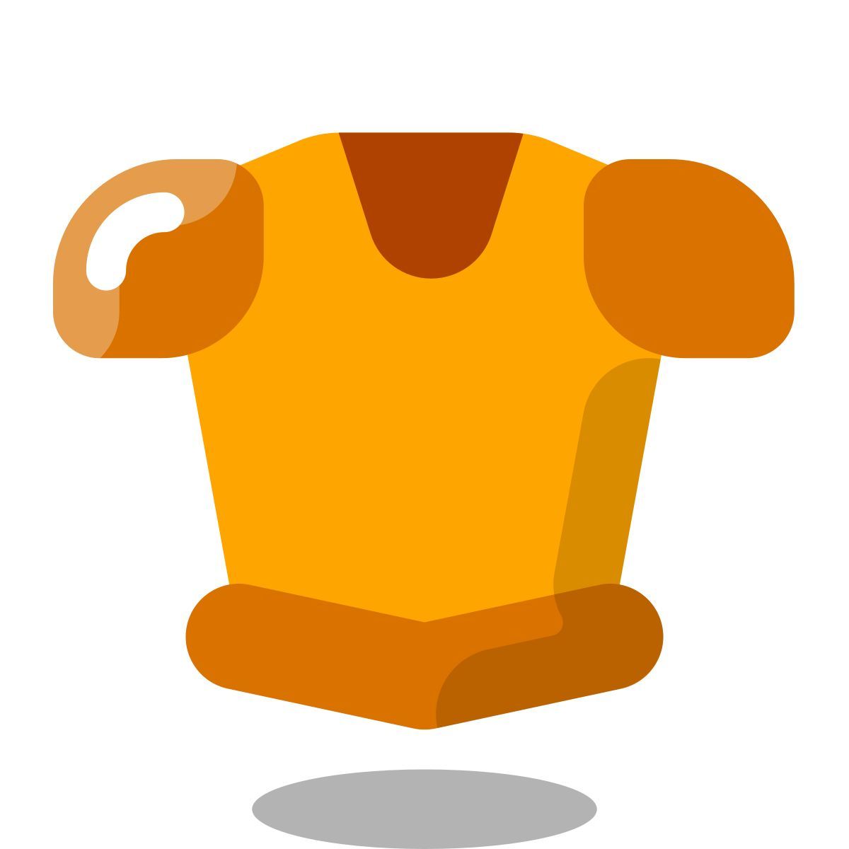 arcade style gepanzerte brustplatte icon