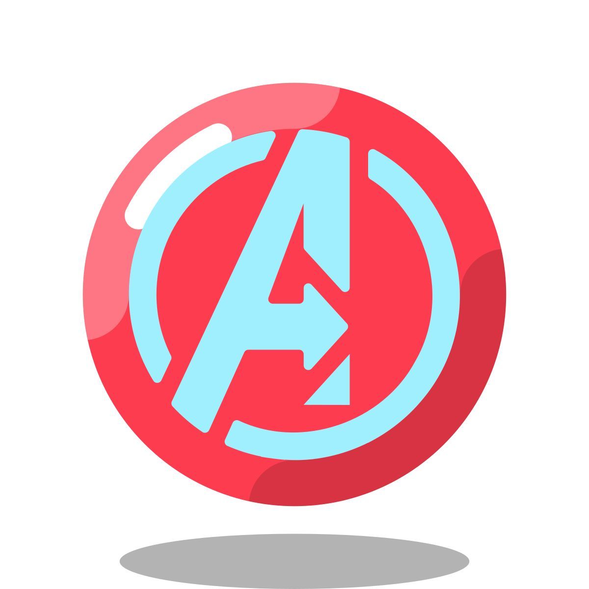 arcade style 复仇者 icon