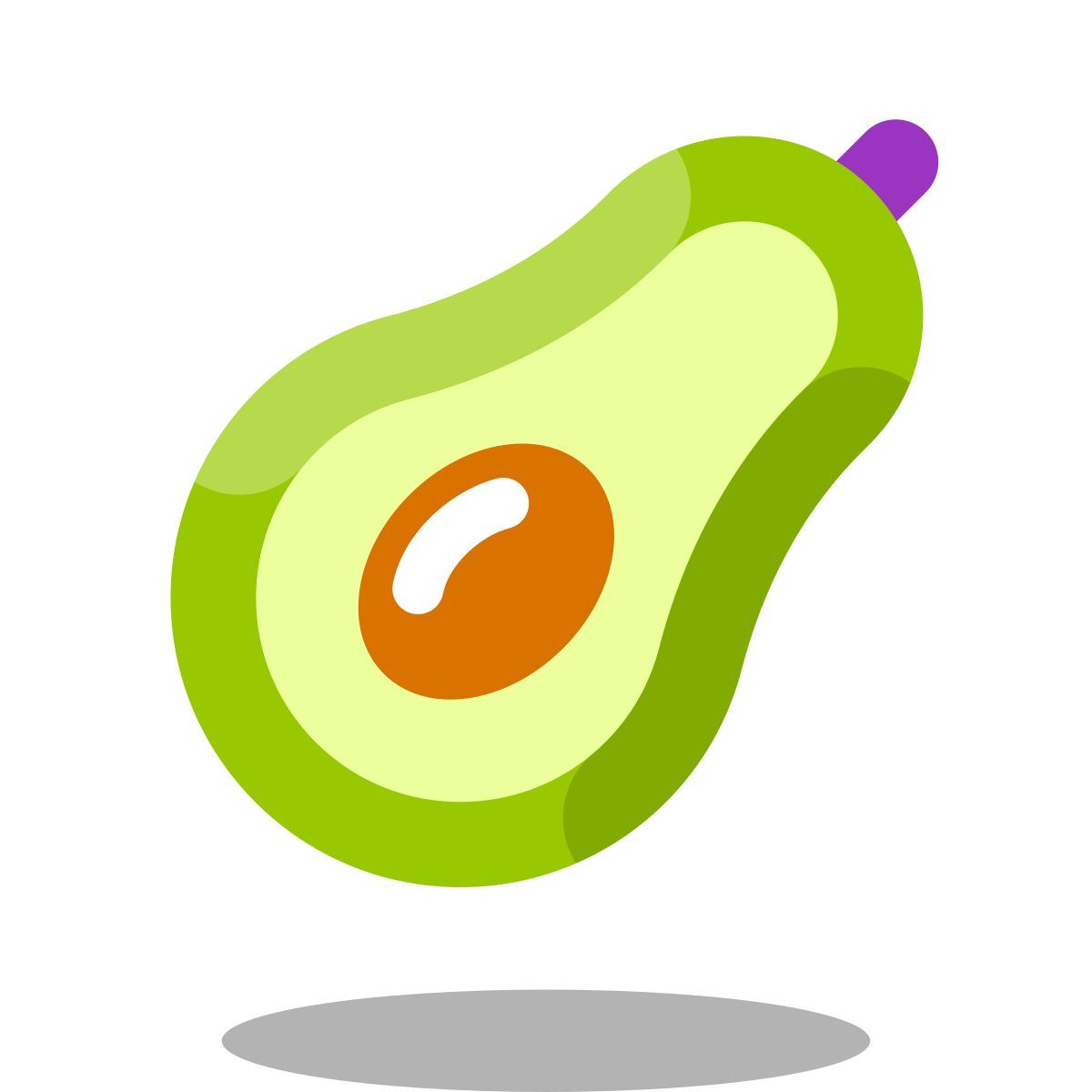 arcade style avocado icon