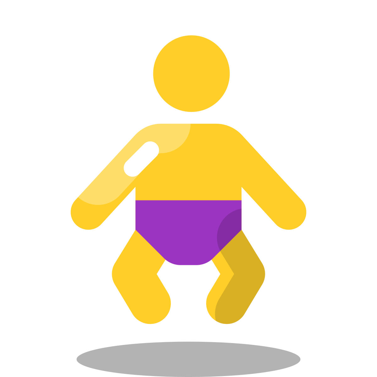 arcade style baby icon