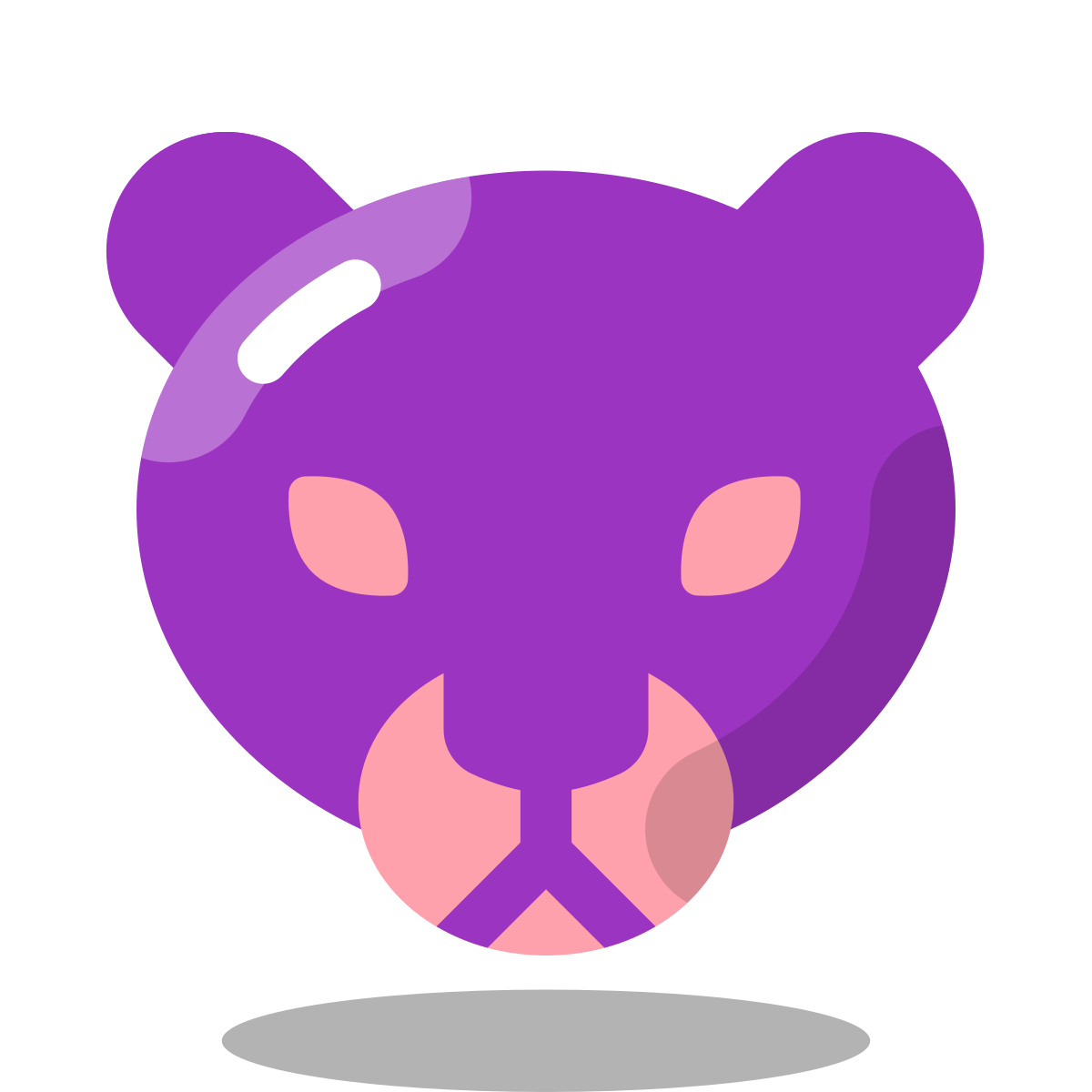arcade style black jaguar icon