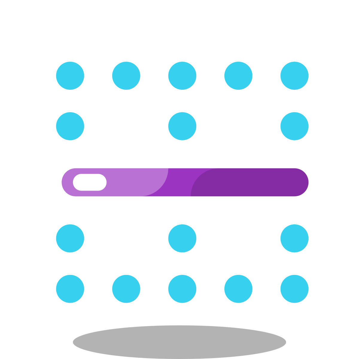 arcade style border horizontal icon