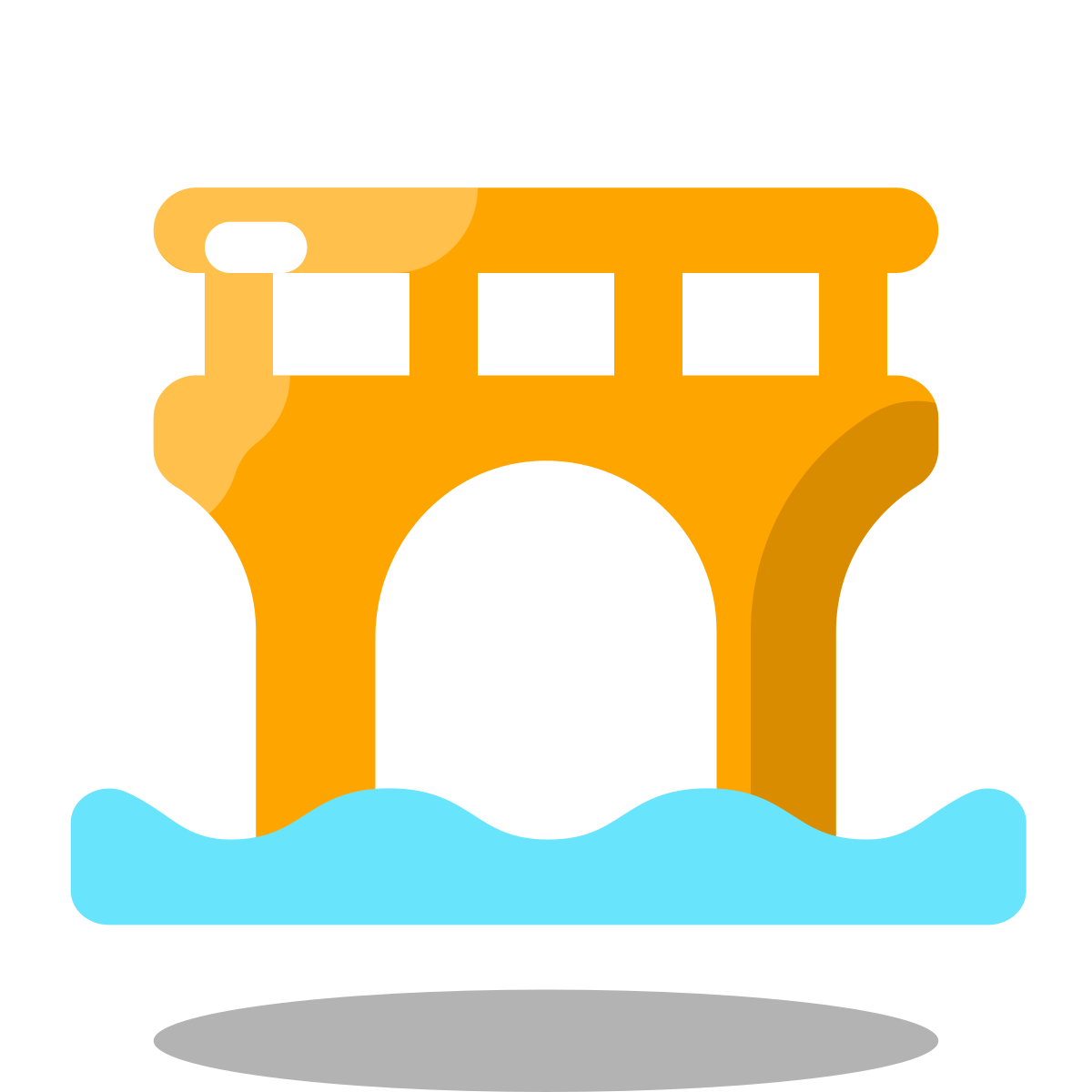 arcade style bridge icon