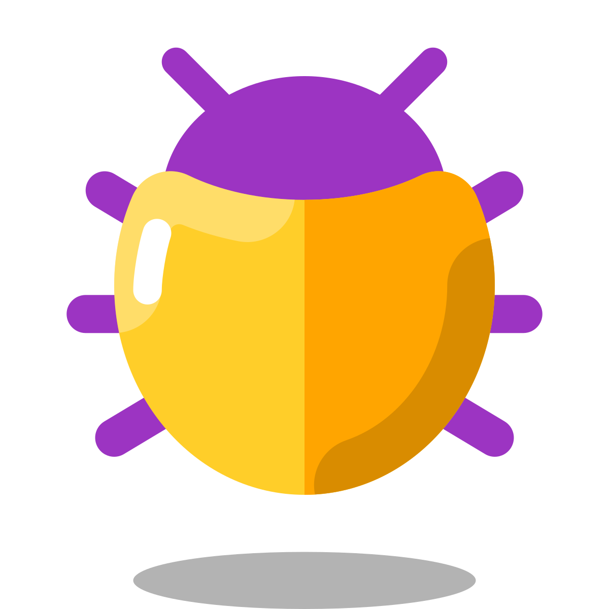 arcade style bug icon