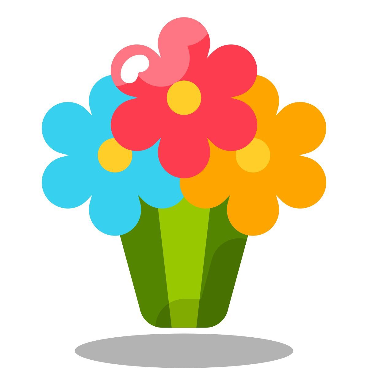 arcade style bouquet de fleurs icon