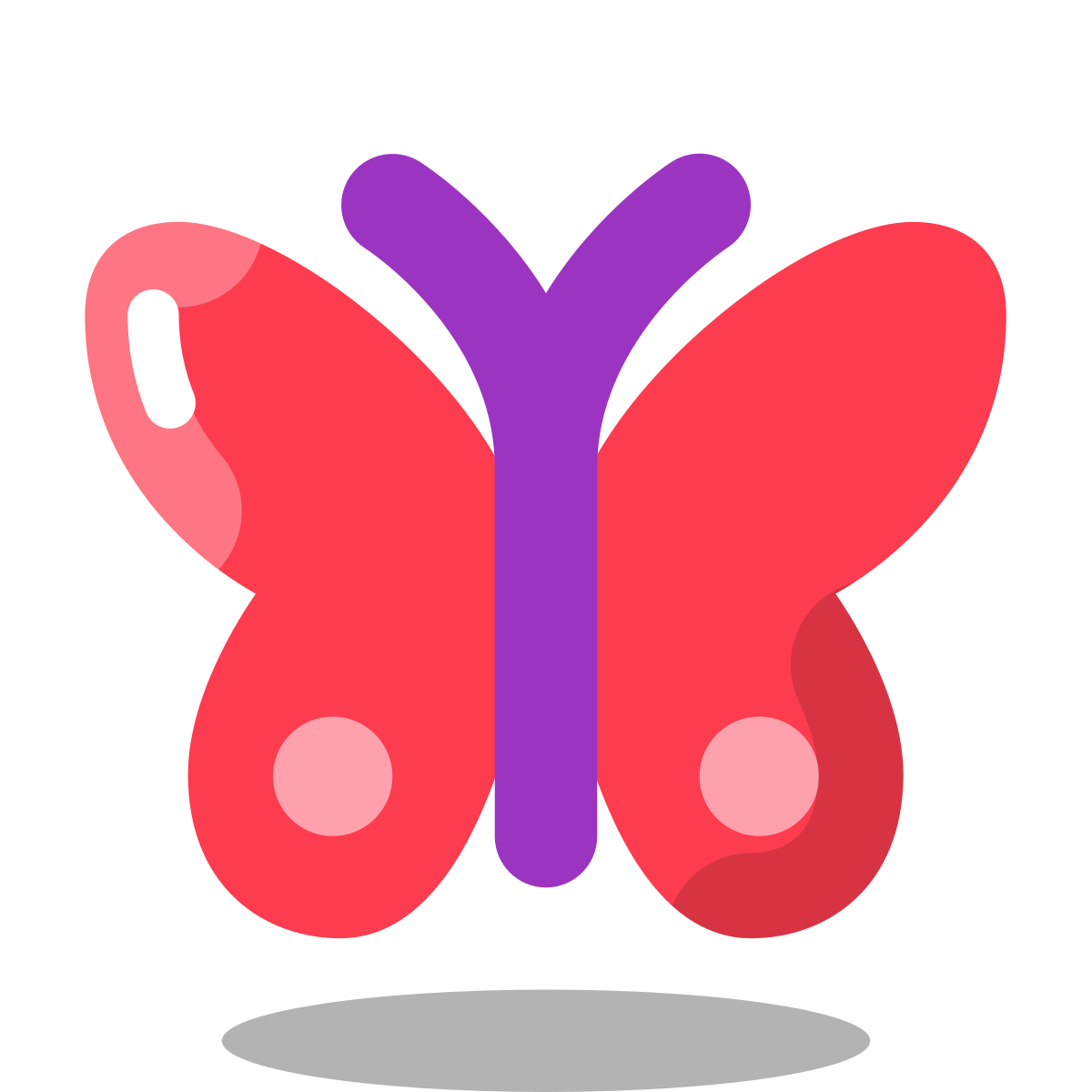 arcade style butterfly icon