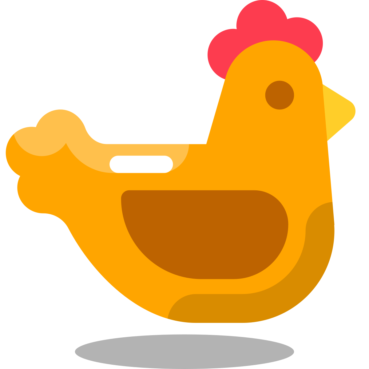 arcade style chicken icon