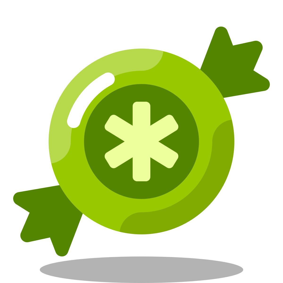 arcade style sucrerie de noël icon