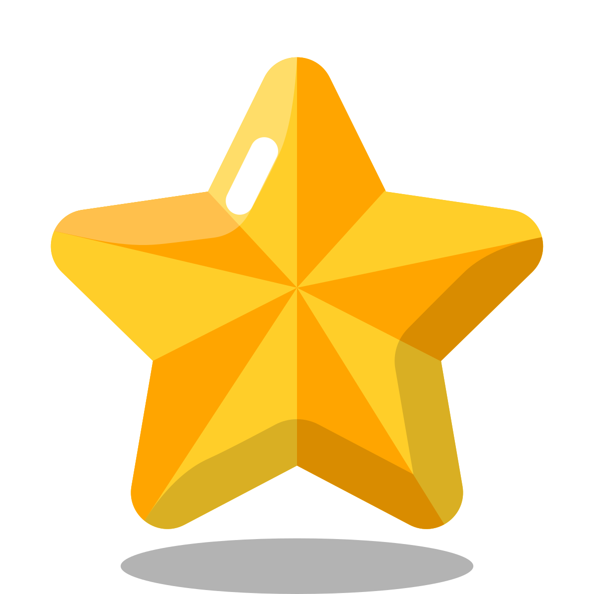 arcade style christmas star icon