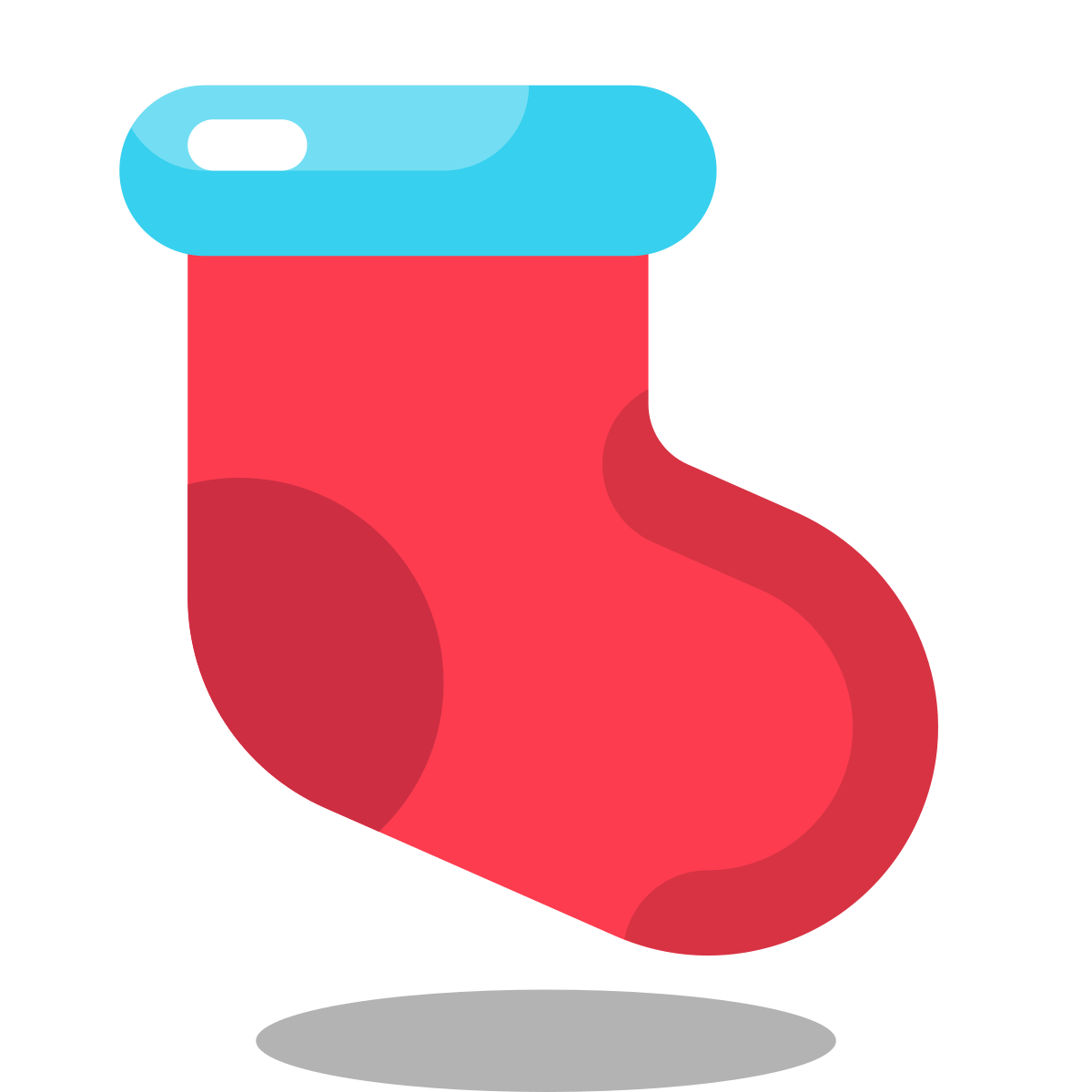 arcade style christmas stocking icon