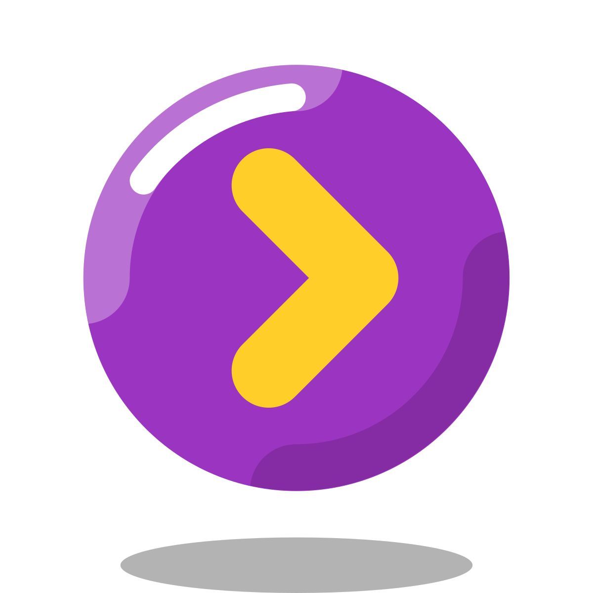 arcade style next page icon