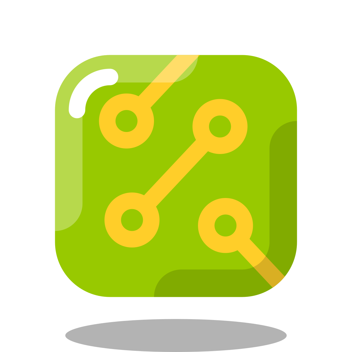 arcade style circuit icon