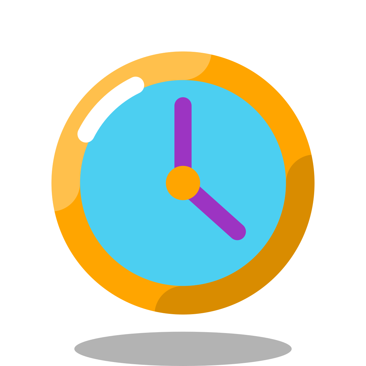 arcade style clock icon