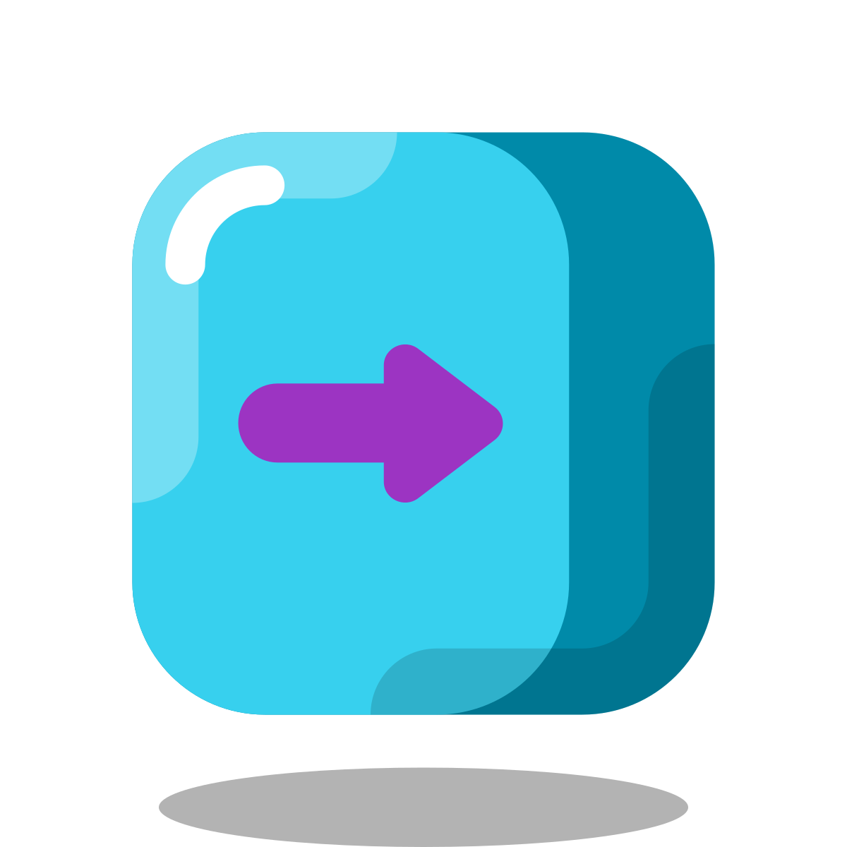 arcade style close pane icon