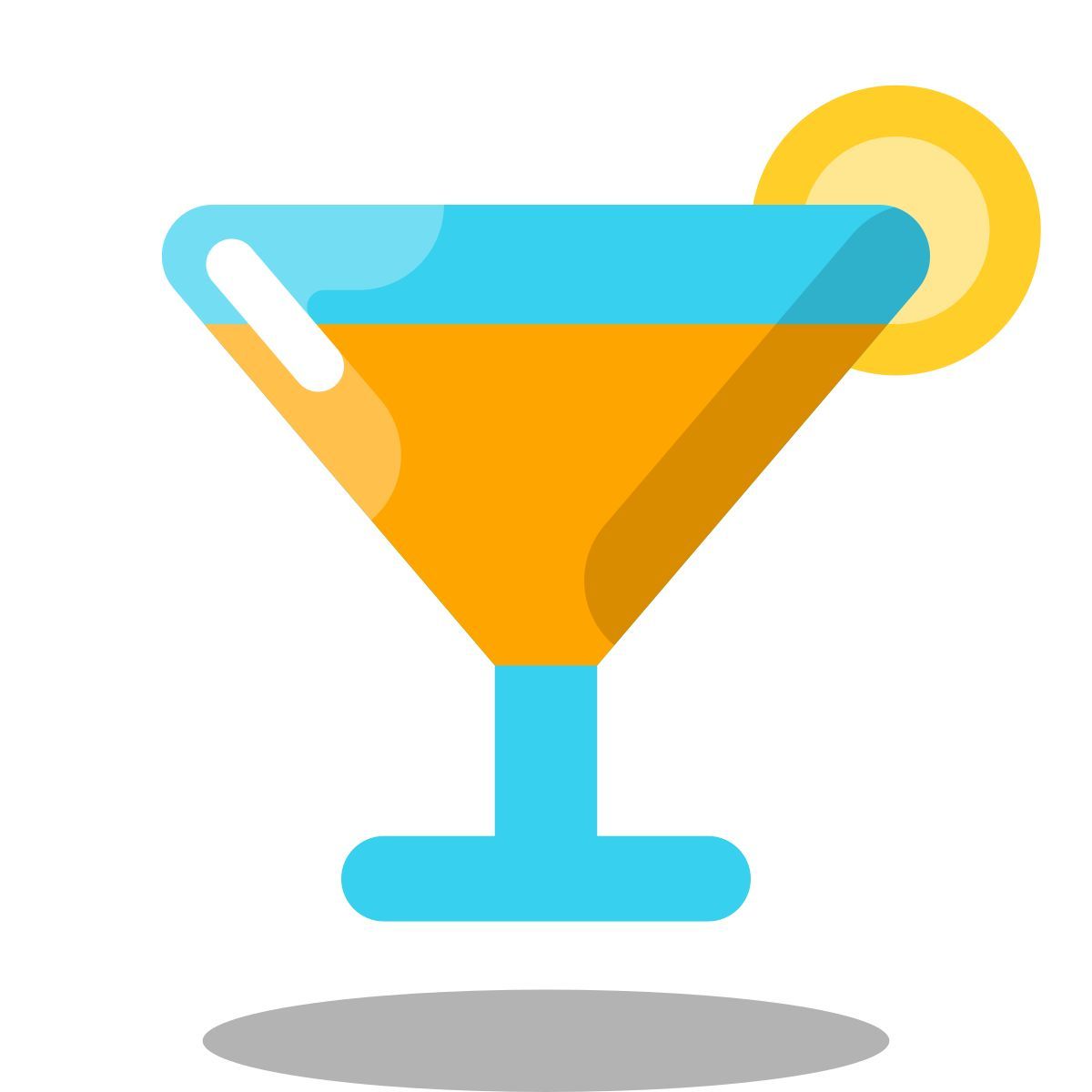 arcade style cocktail icon