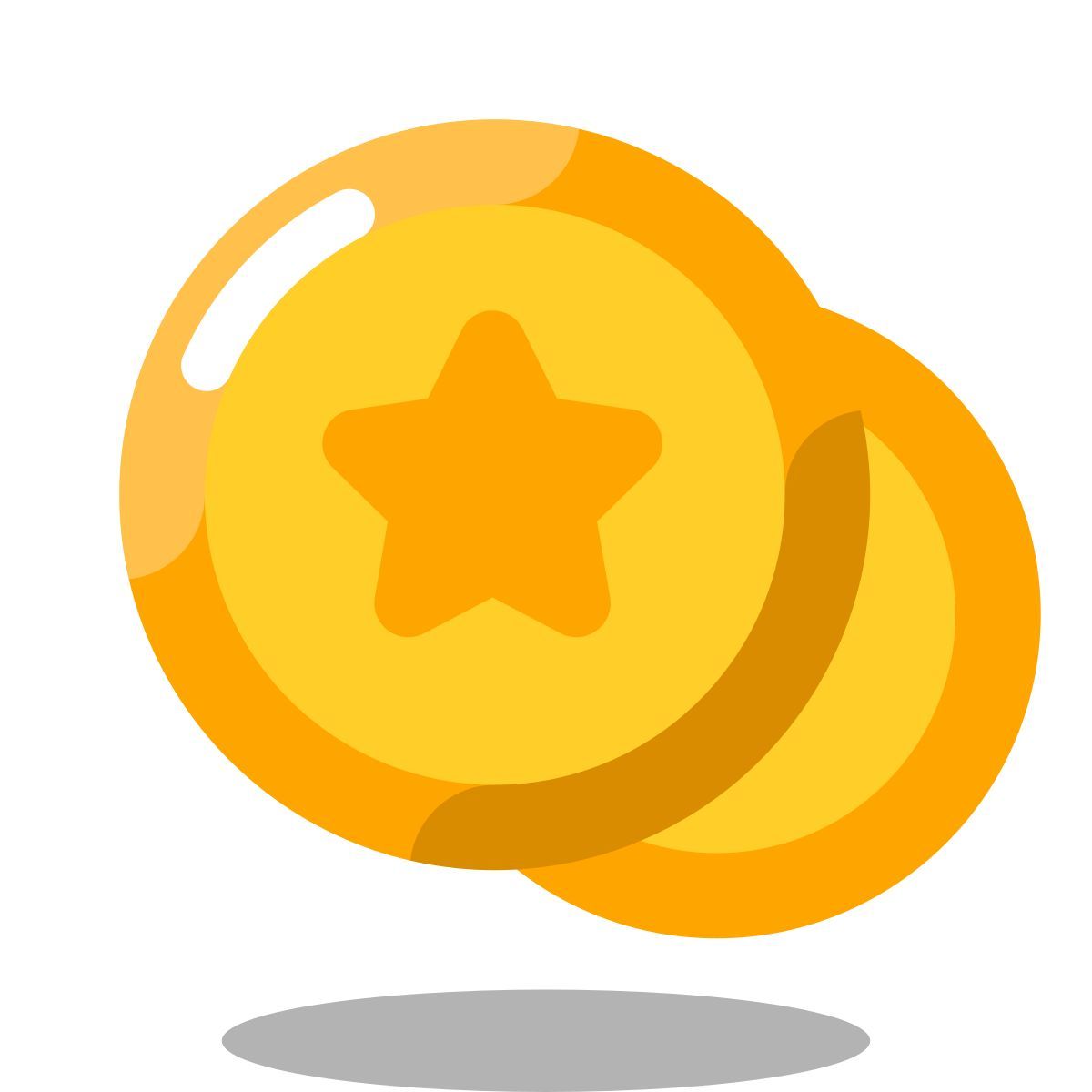 arcade style coins icon