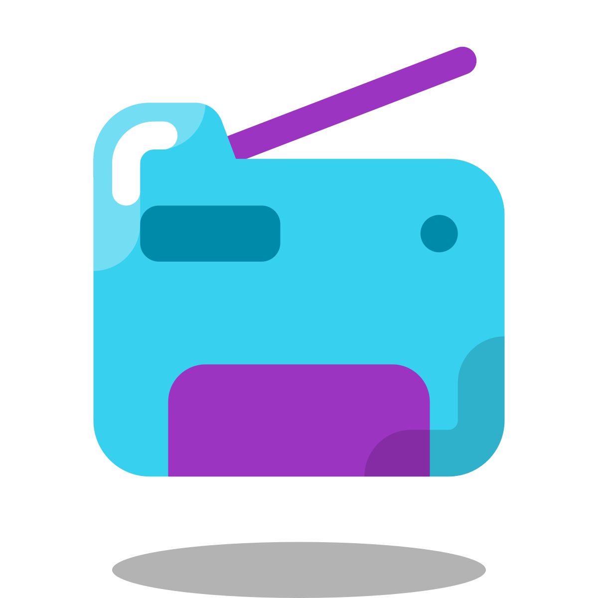 arcade style copy machine icon
