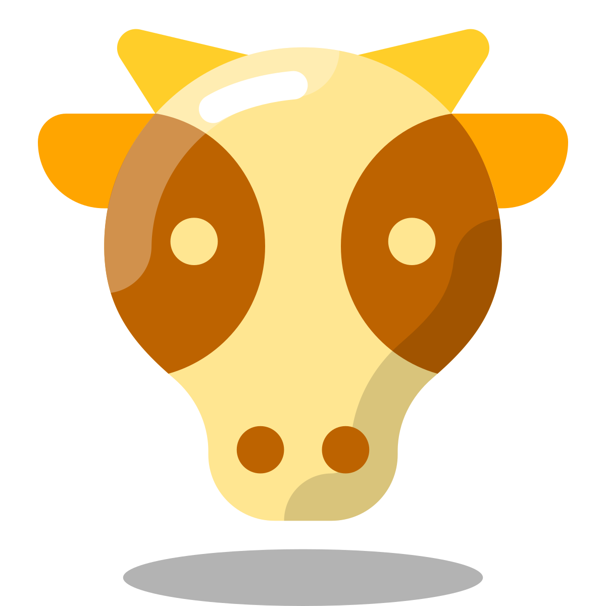 arcade style cow icon