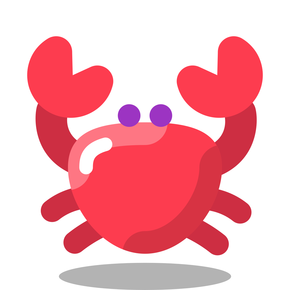 arcade style crab icon