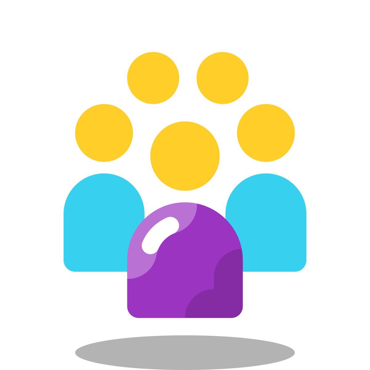 arcade style foule icon