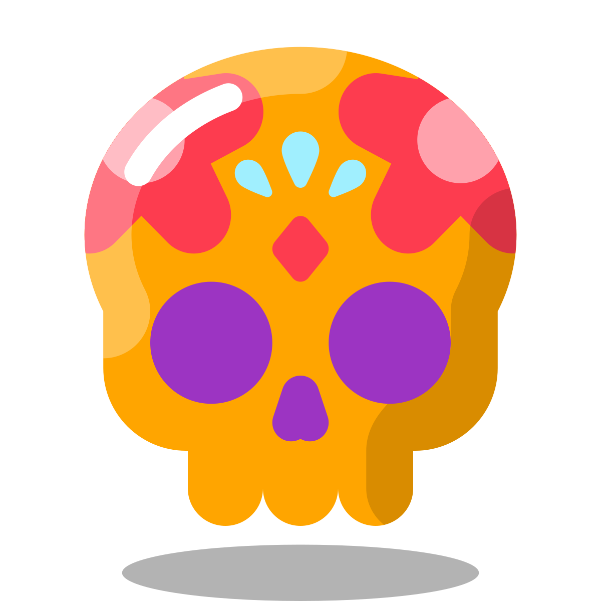 arcade style day of the dead icon