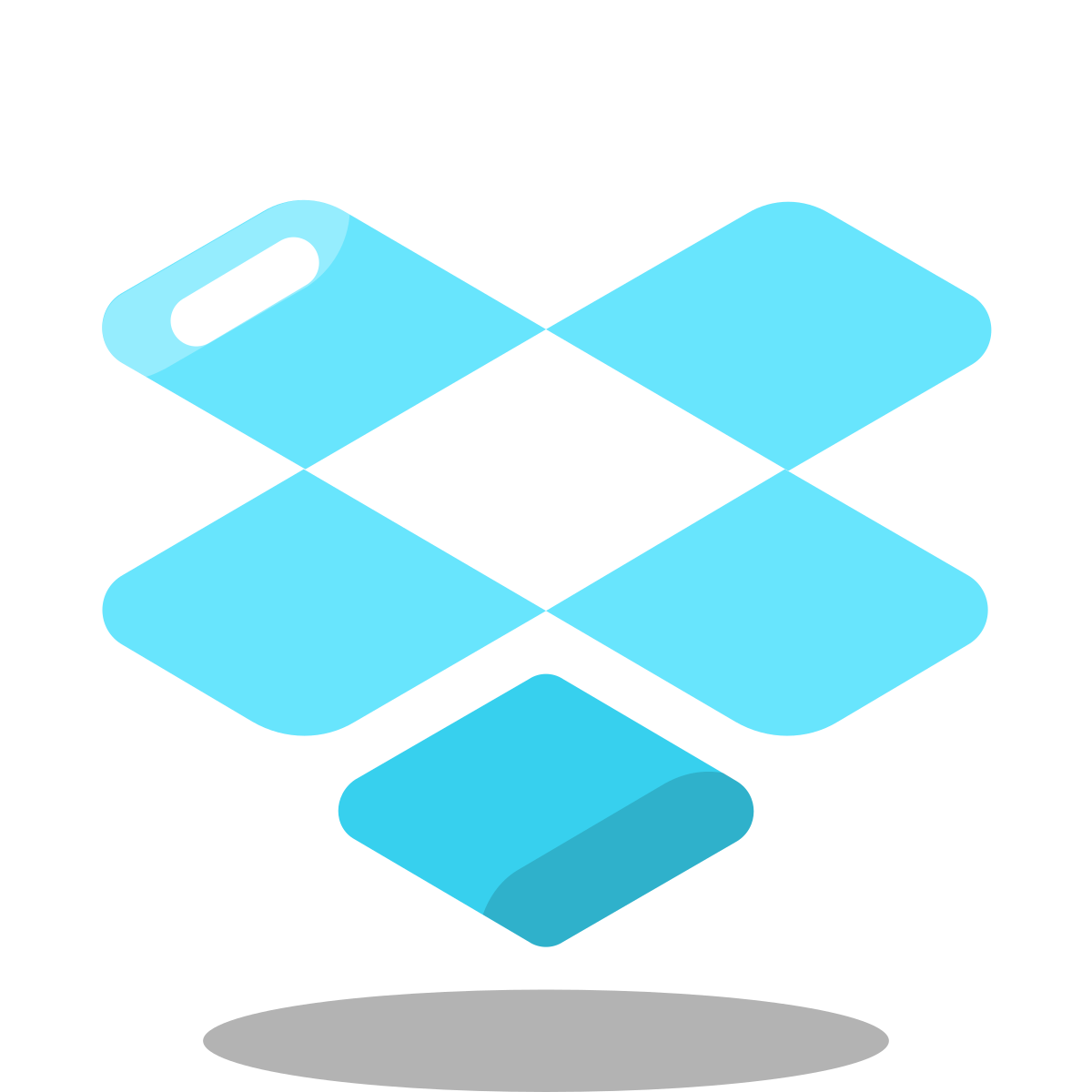 arcade style dropbox icon