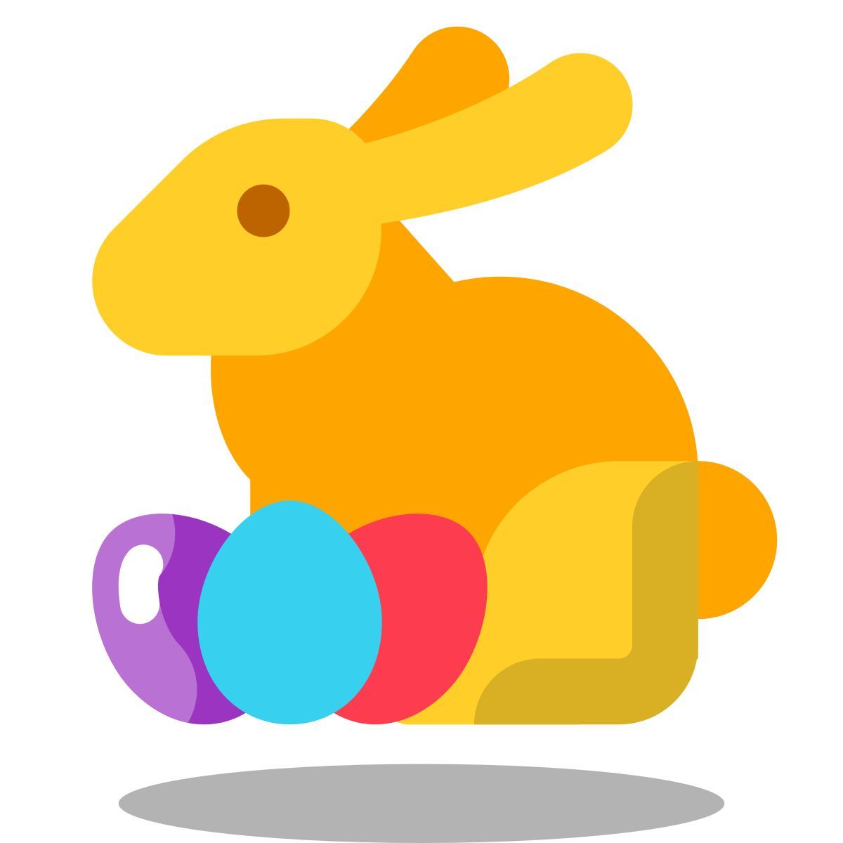 arcade style lapin de pâques icon