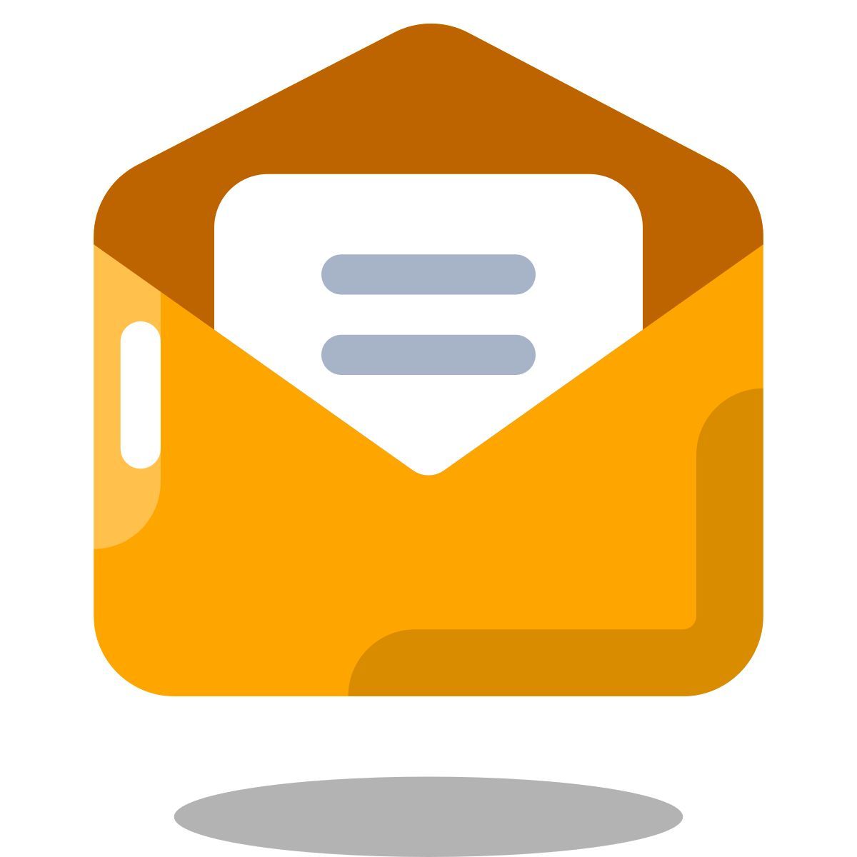 arcade style email open icon