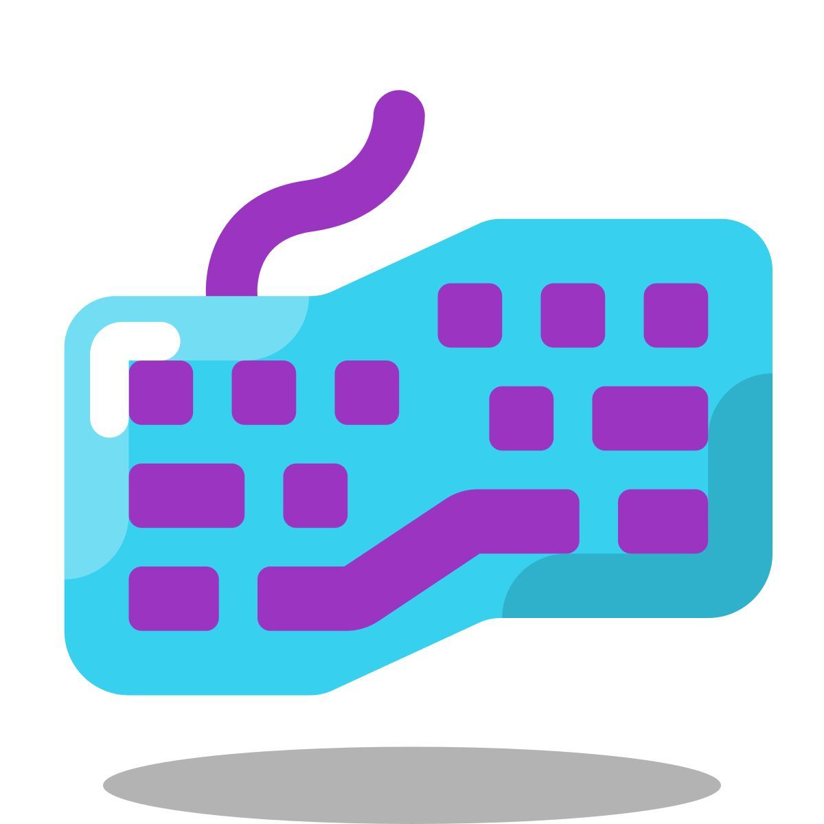 arcade style clavier ergonomique icon