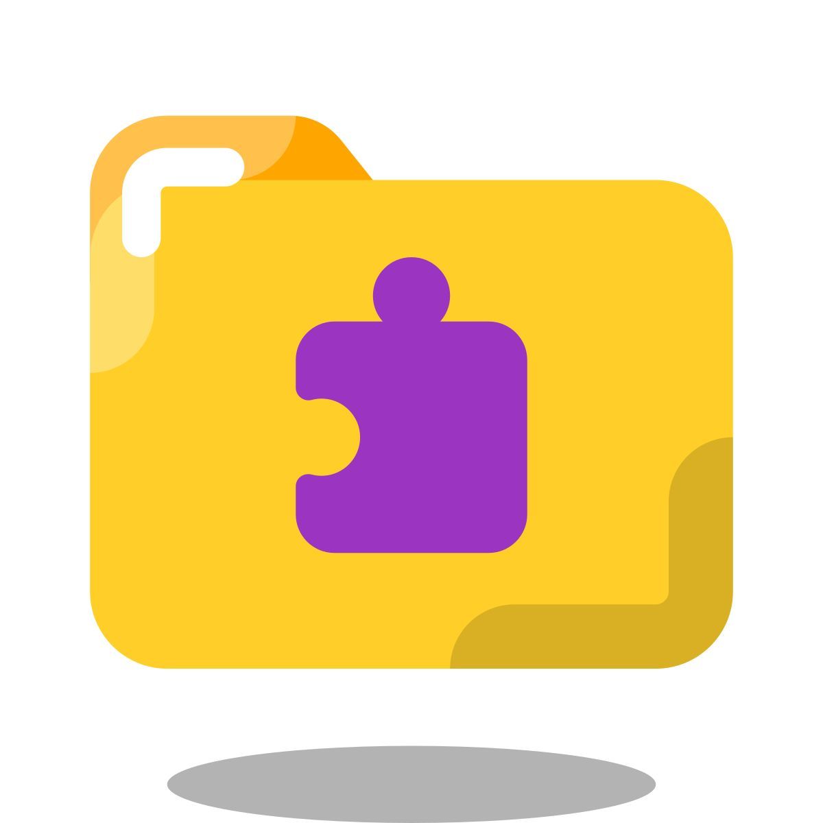 arcade style extensions folder icon