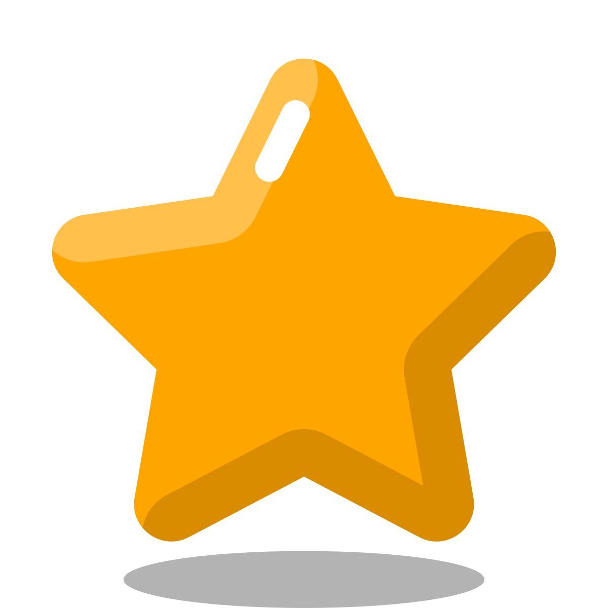 arcade style stella riempita icon