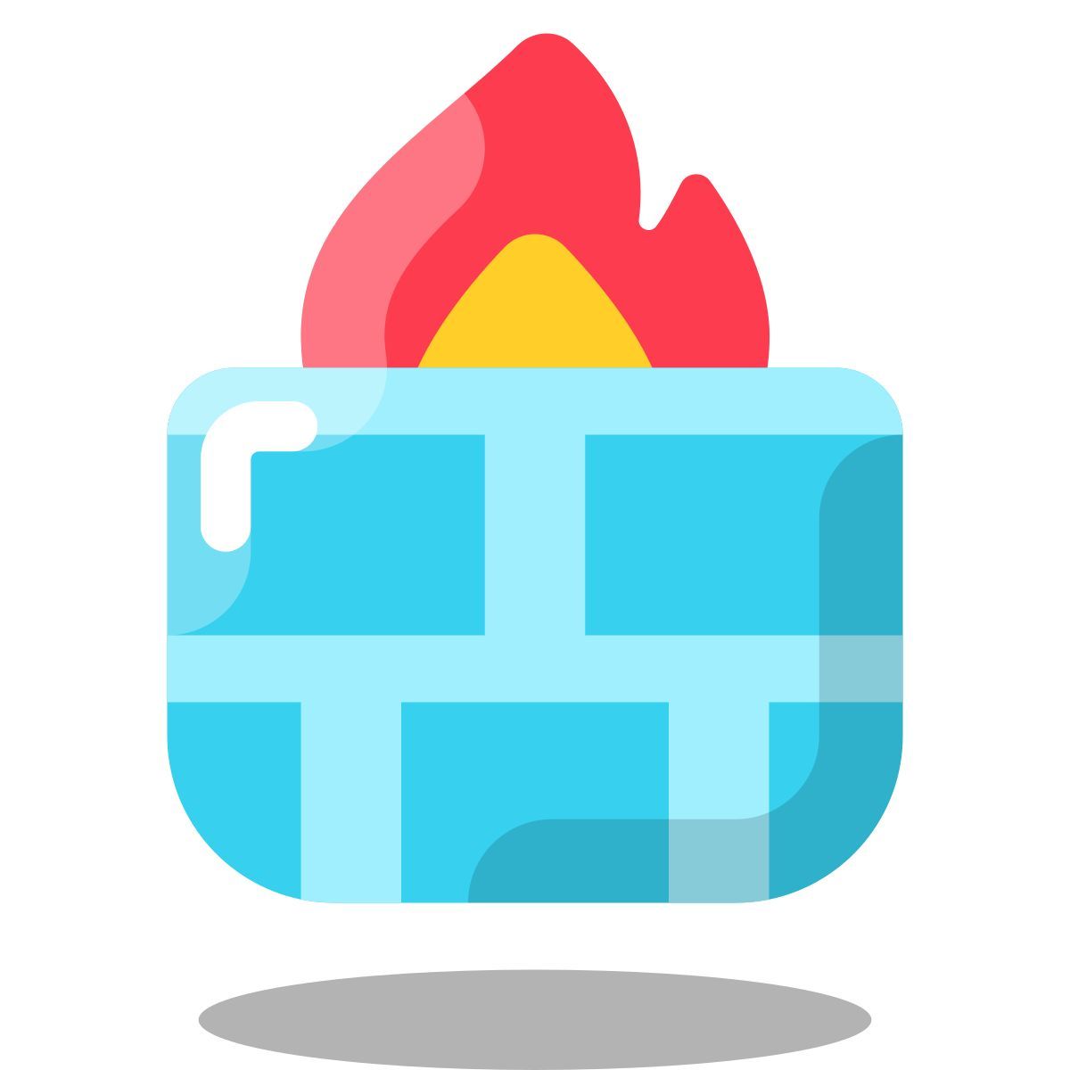 arcade style firewall icon