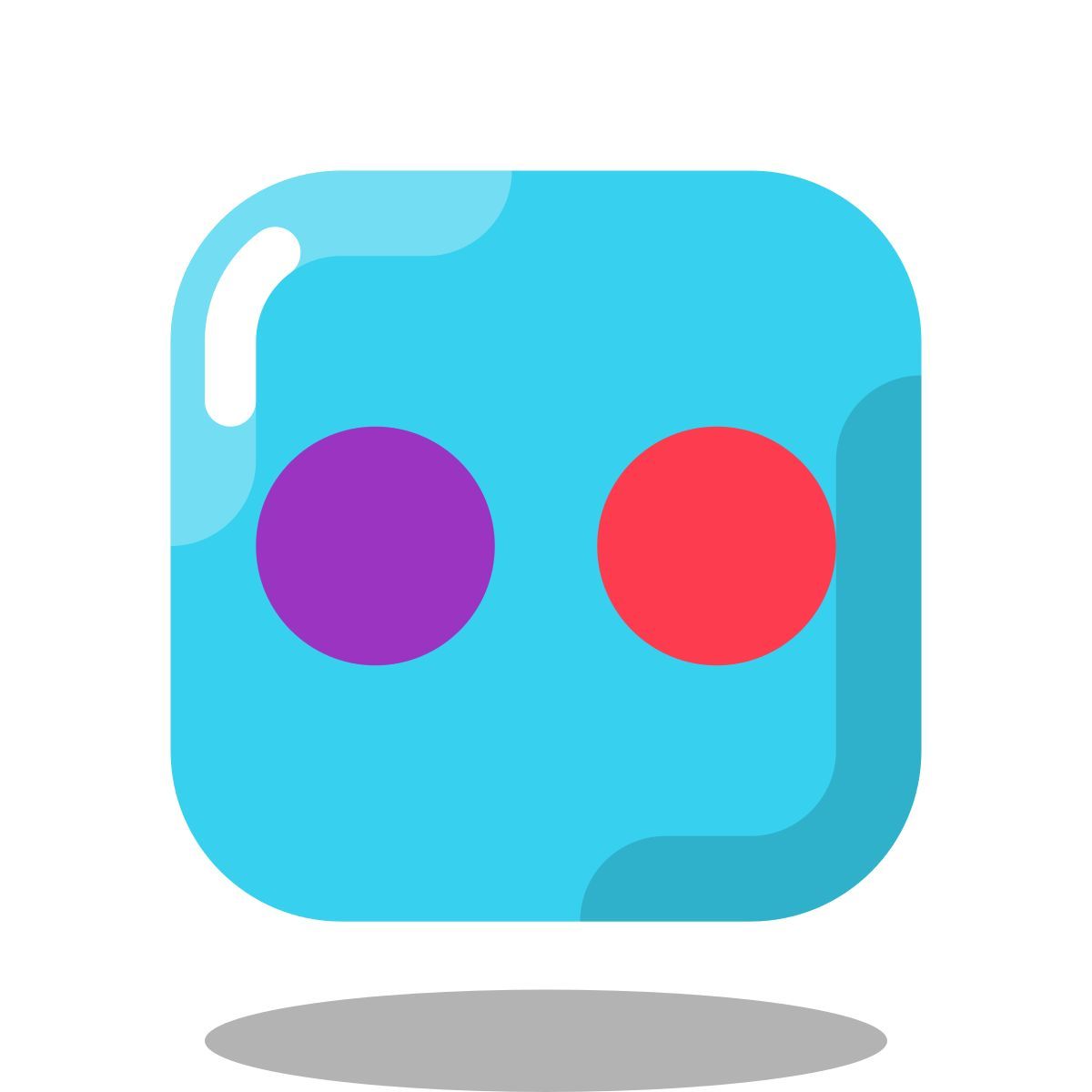 arcade style flickr icon