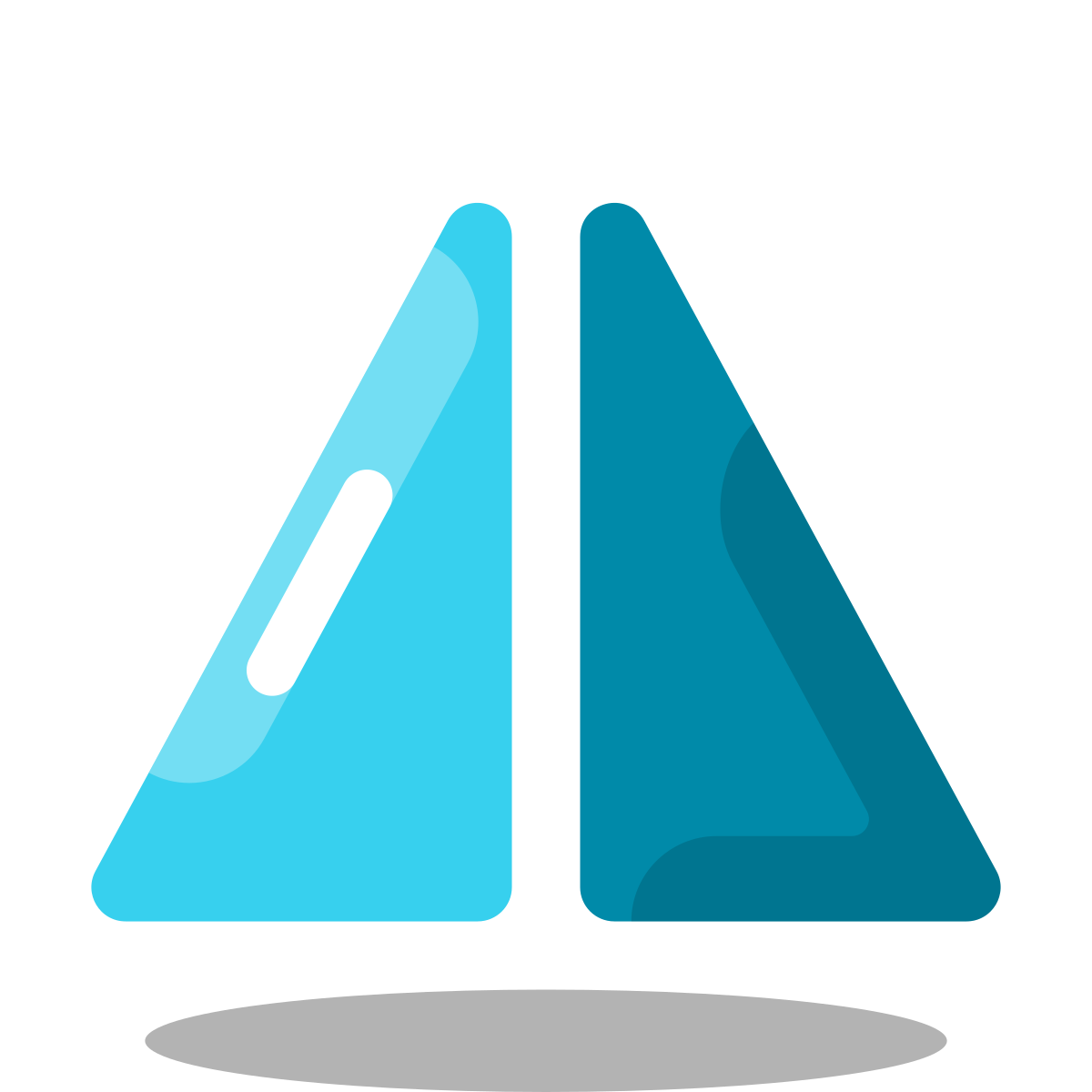 arcade style flip vertical icon