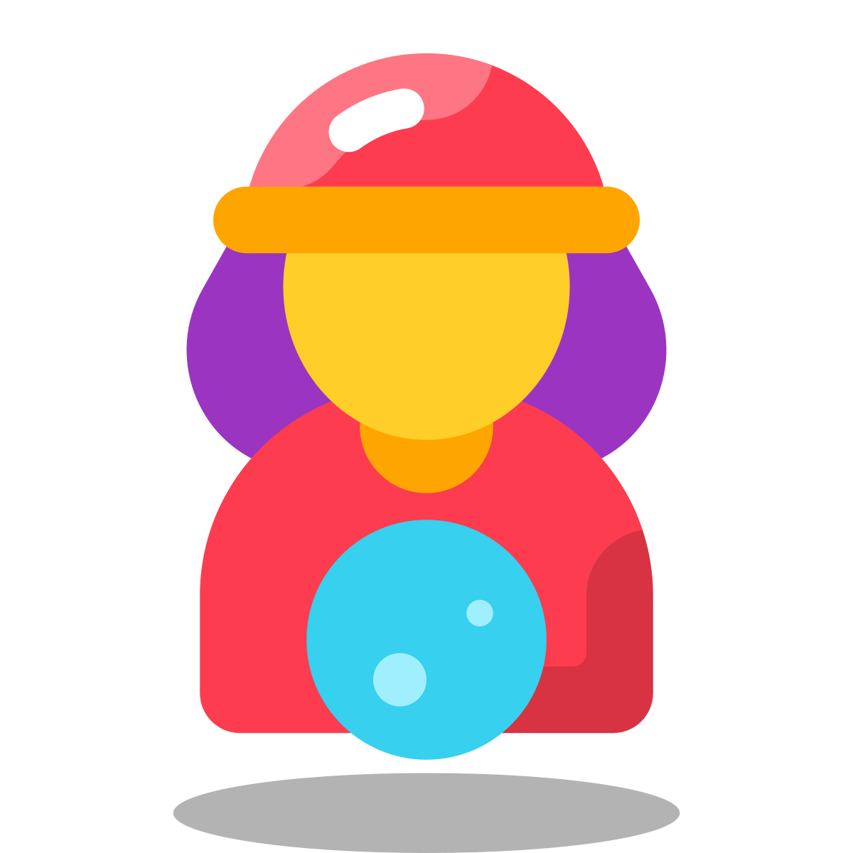 arcade style fortune teller icon