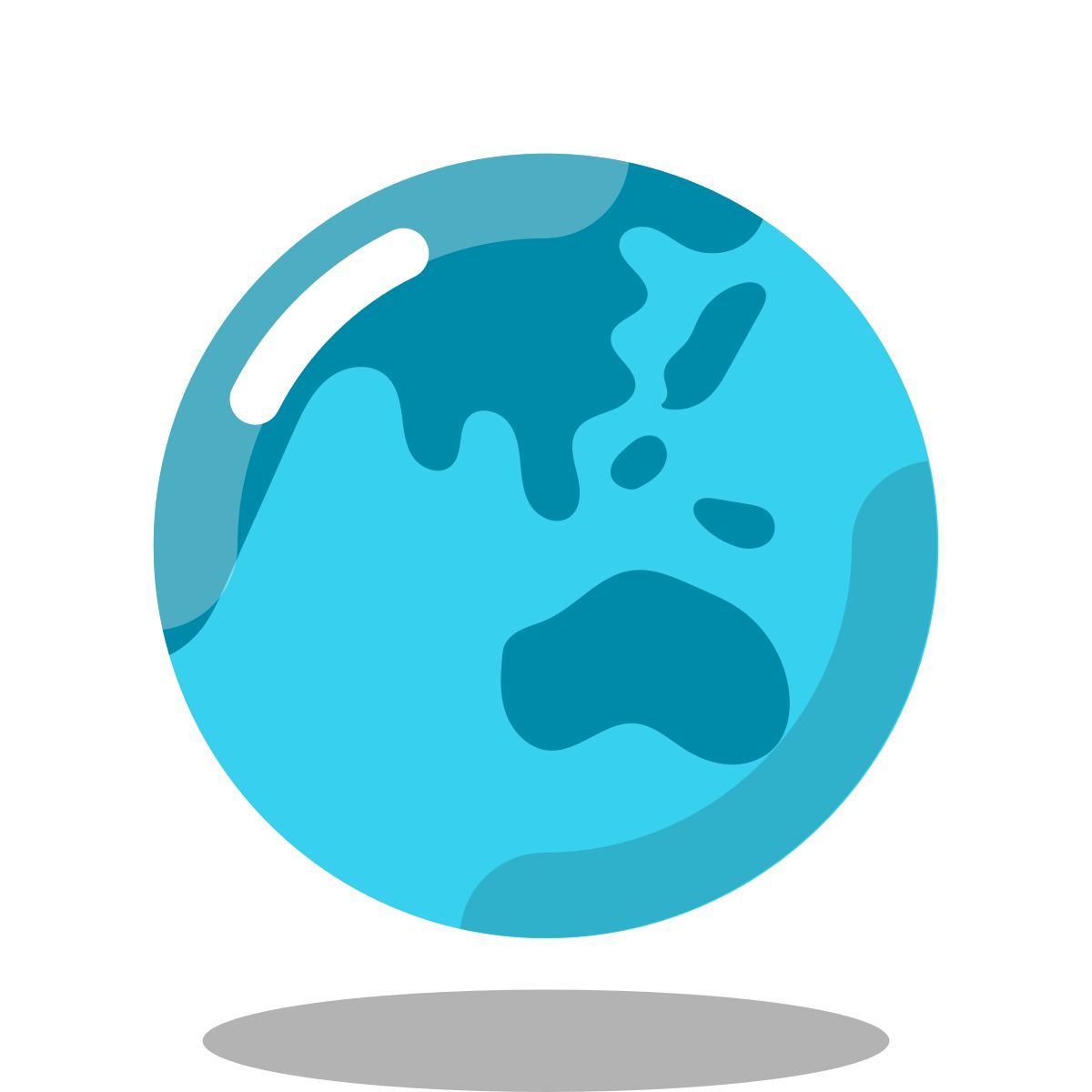 arcade style globus: asien icon