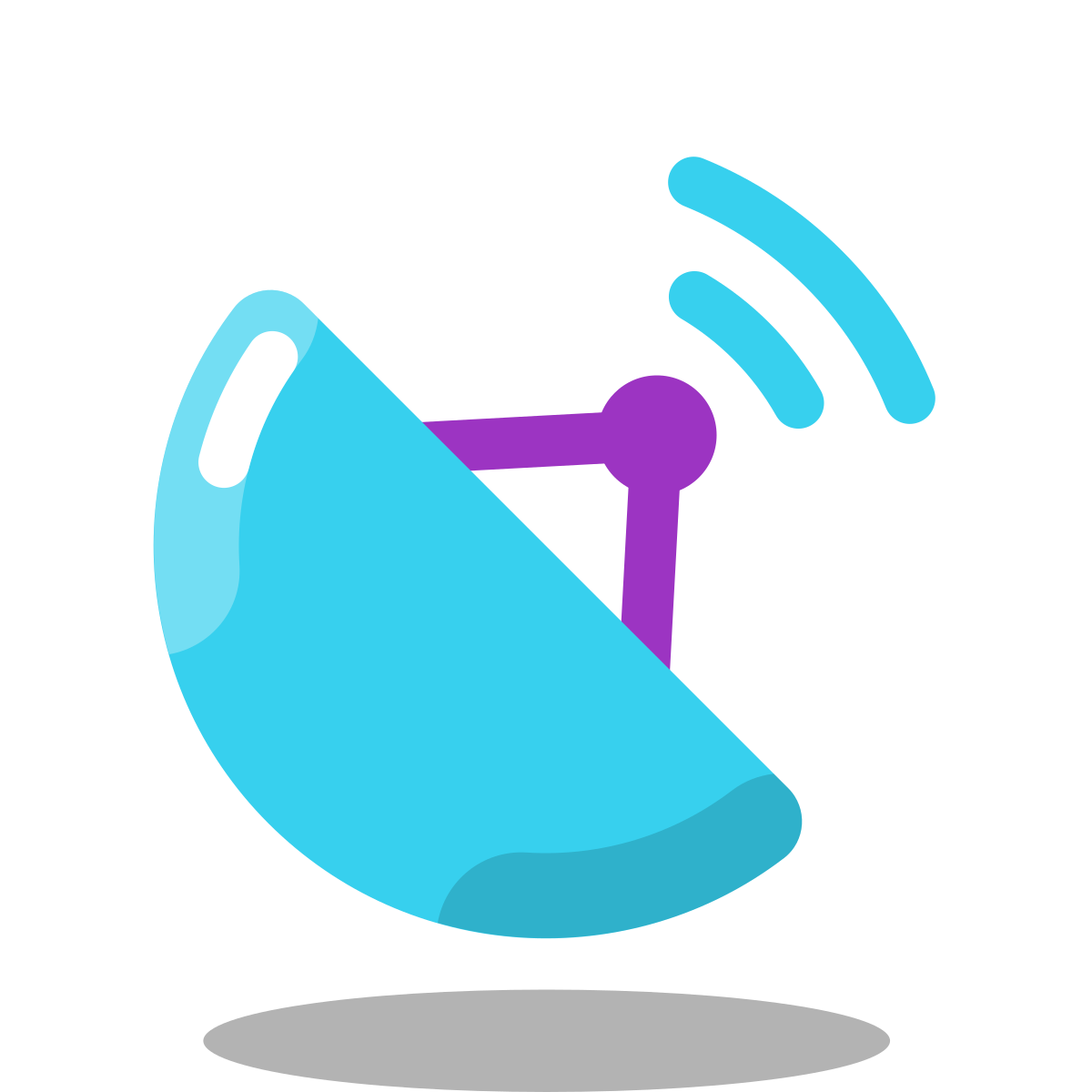 arcade style gps receiving icon
