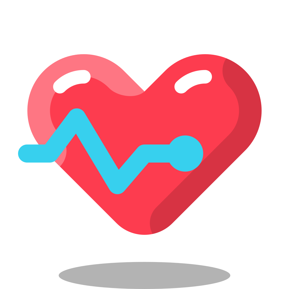 arcade style heart with pulse icon