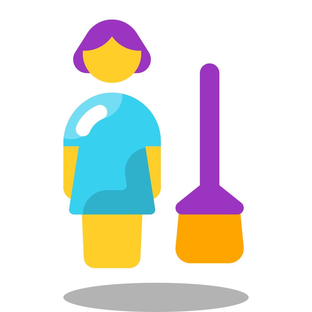 arcade style 扫地 icon