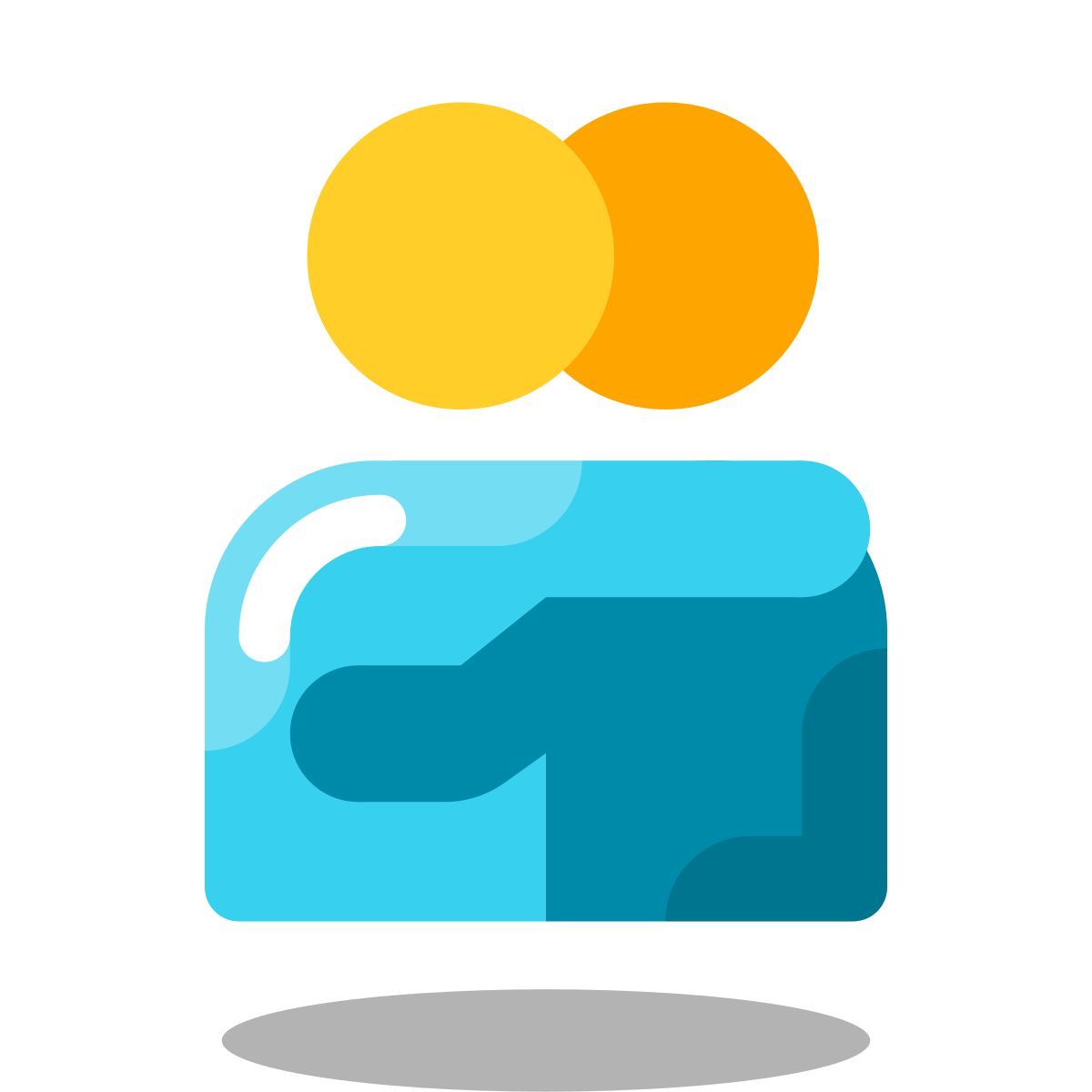 arcade style hug icon