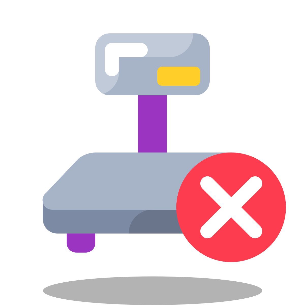 arcade style 工业秤断开连接 icon