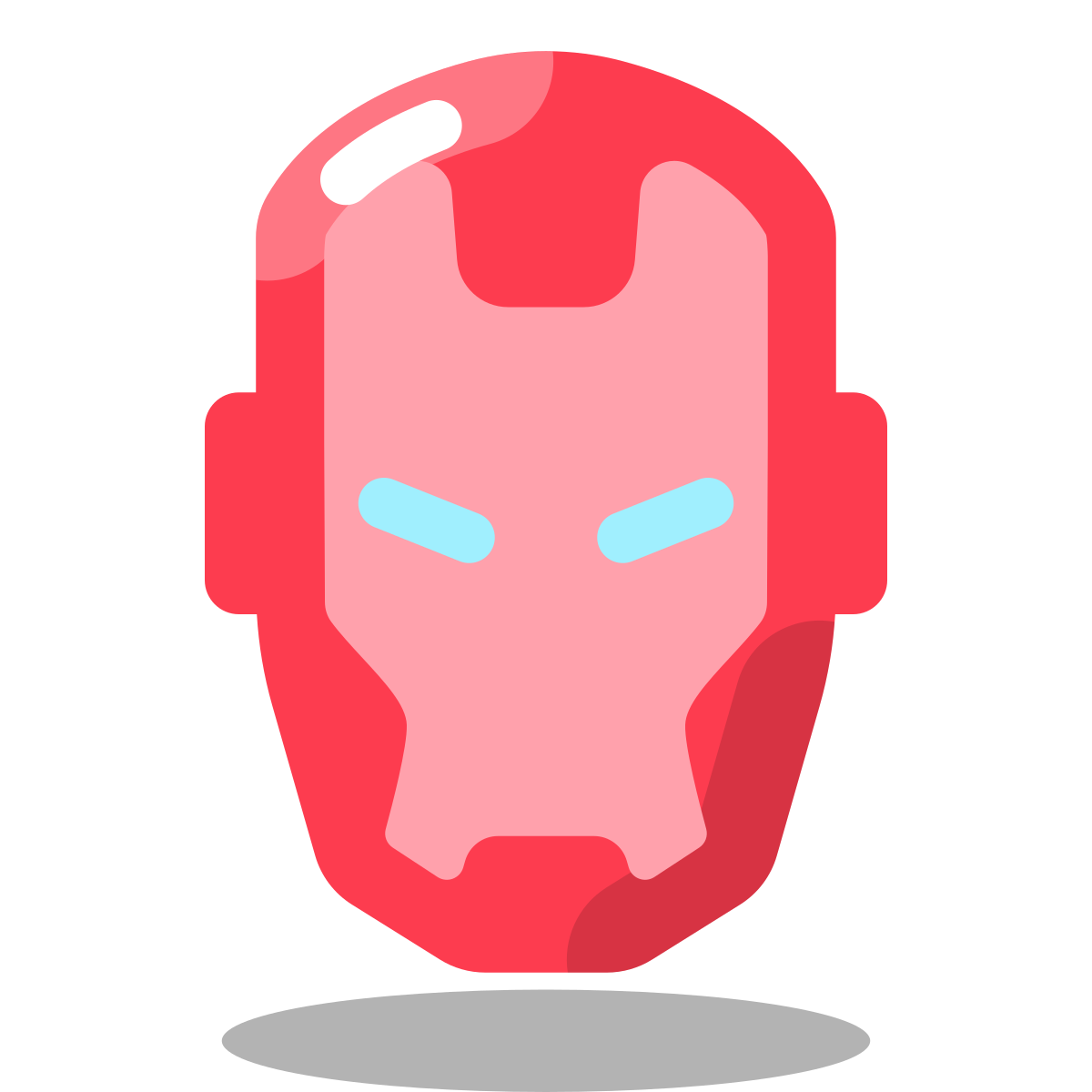 arcade style iron man icon
