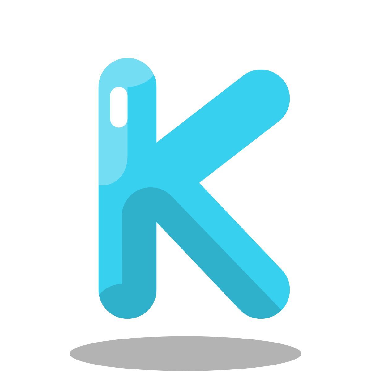 arcade style k icon