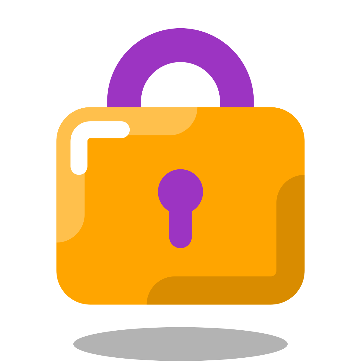 arcade style lock icon