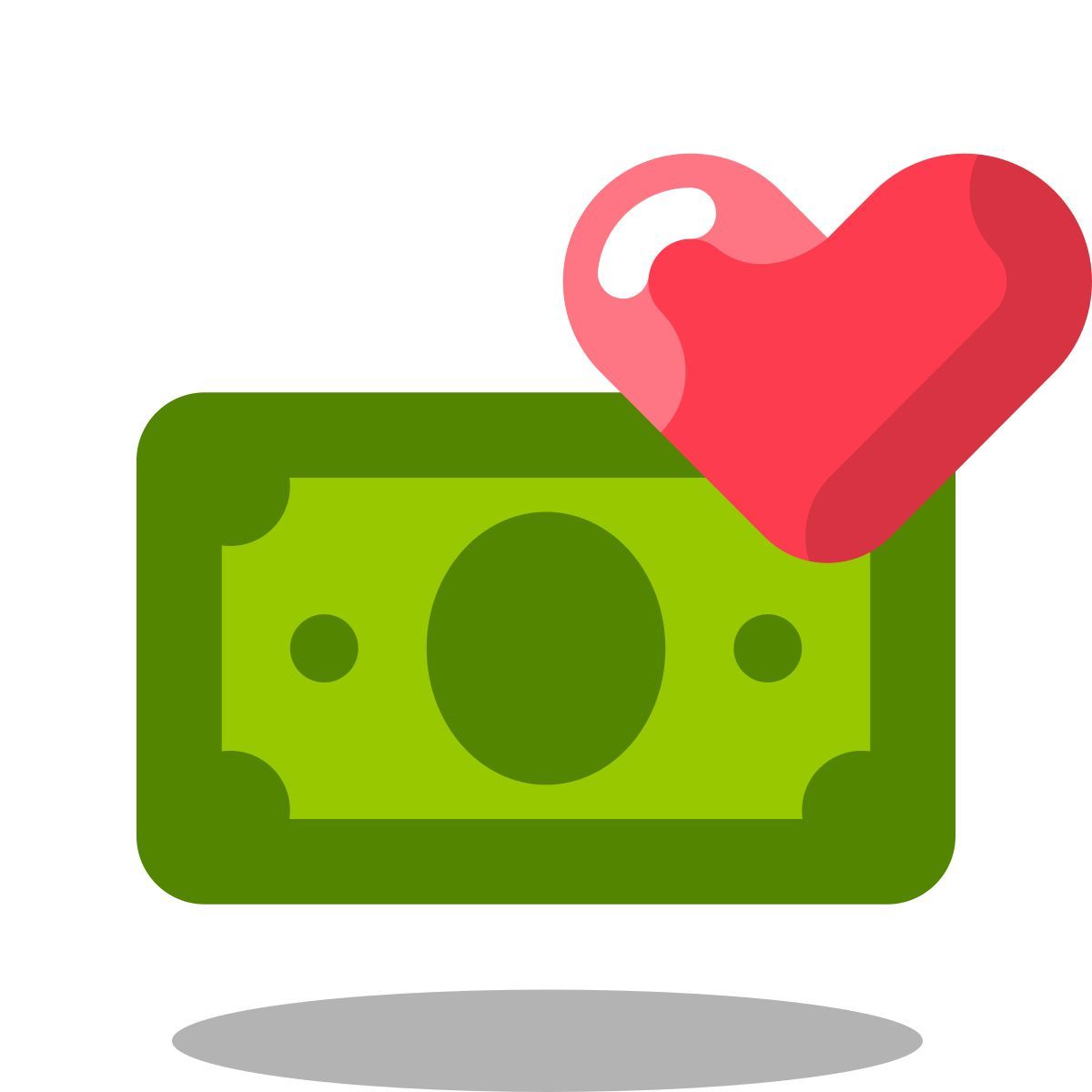 arcade style amore per il denaro icon